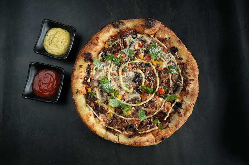 Four Cheese pizza catering